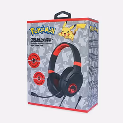 OTL Technologies Pokémon PK0879 cuffia e auricolare Cuffie Cablato A Padiglione Gaming Nero, Rosso - Vista aggiuntiva 8