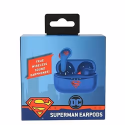 OTL Technologies DC Comics Superman Cuffie Wireless In-ear Musica e Chiamate Bluetooth Blu - Vista aggiuntiva 7