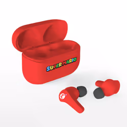 OTL Technologies Super Mario Cuffie Wireless In-ear Musica e Chiamate Bluetooth Rosso - Vista aggiuntiva 7