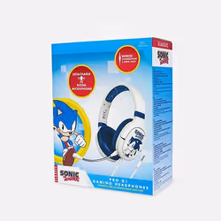 OTL Technologies Sonic Boom SH0900 cuffia e auricolare Cuffie Cablato A Padiglione Gaming Blu, Bianco - Vista aggiuntiva 8