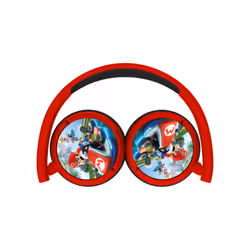 OTL Technologies Super Mario Mario Kart Auricolare Con cavo e senza cavo A Padiglione Gaming Bluetooth Rosso - Vista aggiuntiva 5