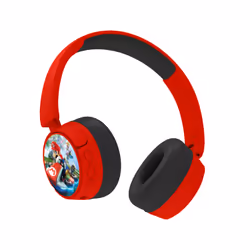 OTL Technologies Super Mario Mario Kart Auricolare Con cavo e senza cavo A Padiglione Gaming Bluetooth Rosso - Vista aggiuntiva 8