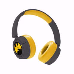 OTL Technologies DC Comics Batman Gotham City Cuffie Con cavo e senza cavo A Padiglione MUSICA USB tipo-C Bluetooth Giallo, Nero - Vista aggiuntiva 5