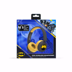 OTL Technologies DC Comics Batman Gotham City Cuffie Con cavo e senza cavo A Padiglione MUSICA USB tipo-C Bluetooth Giallo, Nero - Vista aggiuntiva 8
