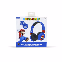 OTL Technologies Super Mario SM1001 cuffia e auricolare Con cavo e senza cavo A Padiglione Gaming USB tipo-C Bluetooth Blu, Rosso - Vista aggiuntiva 8
