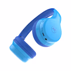 Motorola MOTO JR300 Auricolare Con cavo e senza cavo A Padiglione Musica e Chiamate Bluetooth Azzurro - Vista aggiuntiva 2