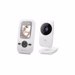 Motorola VM481 monitor video per bambino 300 m FHSS Bianco