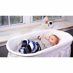 Motorola VM481 monitor video per bambino 300 m FHSS Bianco - Vista aggiuntiva 4