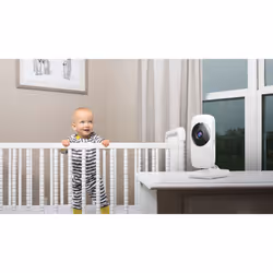 Motorola VM481 monitor video per bambino 300 m FHSS Bianco - Vista aggiuntiva 5