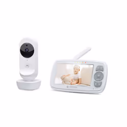 Motorola VM34 monitor video per bambino 300 m FHSS Bianco