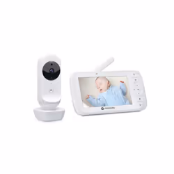 Motorola VM35 monitor video per bambino 300 m FHSS Bianco - Vista aggiuntiva 2