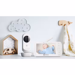 Motorola VM35 monitor video per bambino 300 m FHSS Bianco - Vista aggiuntiva 4