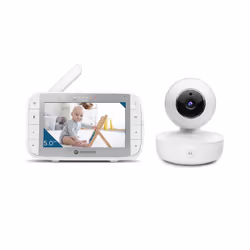 Motorola VM55 monitor video per bambino 300 m FHSS Bianco