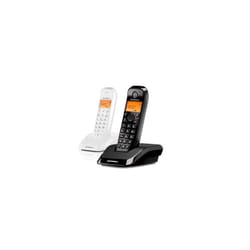 Motorola S12 Duo Telefono DECT Identificatore di chiamata Nero, Bianco