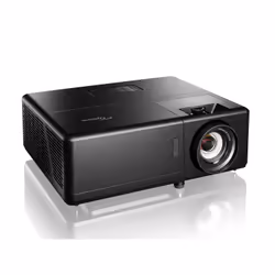 Optoma UHZ55 videoproiettore Proiettore a raggio standard 3000 ANSI lumen DLP UHD 4K (3840x2160) Compatibilità 3D Nero - Vista aggiuntiva 5