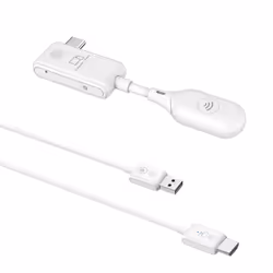 Optoma WHD221, Wireless transmitter, Bianco, Con cavo e senza cavo, USB, HDMI, USB tipo-C