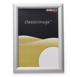 Deflecto SFA0S stand informativo e supporto per brochure Supporto per segnale Alluminio Argento