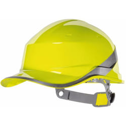Venitex - Delta Plus Diamond v Casco Rigido Di Sicurezza In Stile Cappellino Da Baseball, Giallo, Talla única