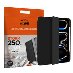 EIGER EGSR00233 custodia per tablet 27,9 cm (11") Custodia a libro Nero