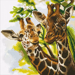 CRAFT Buddy Friendly Giraffes, Kit di attività manuali per bambini, 6 anno/i, Multicolore