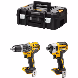 DeWALT Kit DCK266NT Trapano a Percussione DeWALT DCD796 - Motore con tecnologia brushless per un'eccellente efficienza - Il d ...