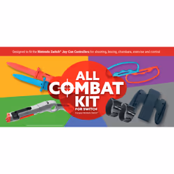 Contact Sales All Combat Kit For Switch, Set, Nintendo Switch, Nero, Azzurro, Rosso, Argento, 365 mm, 80 mm, 170 mm