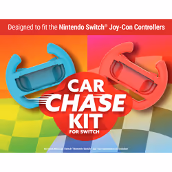 Contact Sales Car Chase Kit, Skin per controller, Azzurro, Rosso, CE, UK CA, 160 mm, 126 mm, 75 mm