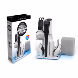 Maxx Tech MXT-DLX&LEDSL-PS5 parte e accessorio per console da gioco Stand