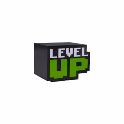 Semplificatoin modo da assomigliare a una forma pixelata vista nei videogiochi, questo esclusivo Level Up Light With Sound è  ...