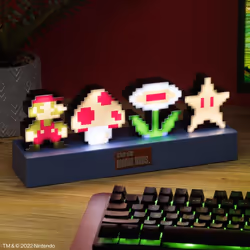 Paladone Super Mario Bros. Icons Light lampada da tavolo Multicolore - Vista aggiuntiva 5