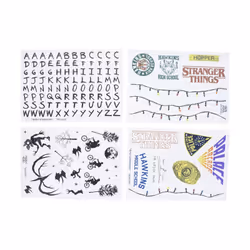 Paladone Stranger Things Gadget Decals sticker decorativi Vinile Multicolore 134 pz