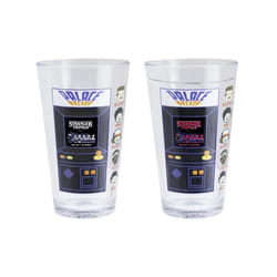 Paladone Stranger Things Cold Change Glass Nero, Rosso, Trasparente, Bianco 1 pz 450 ml