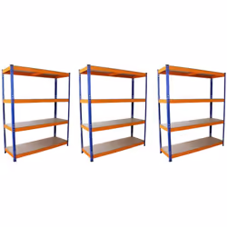 Prodotto della linea Monster Racking, il resistente scaffale S-Rax è perfetto per magazzini, uffici e garage privati. Con una ...