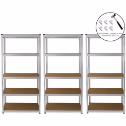 Scaffali e banchi galvanizzati della gamma Monster Racking di Monster Shop, perfetti per il tuo garage, magazzino, serra o of ...