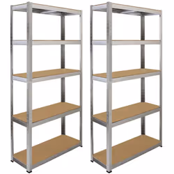 Scaffali e banchi galvanizzati della gamma Monster Racking di Monster Shop, perfetti per il tuo garage, magazzino, serra o of ...