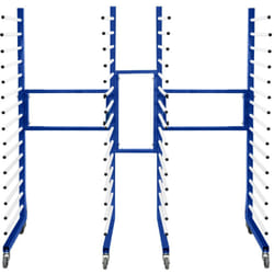 Monster Shop - Carrello di asciugatura a spruzzo combinato x 2 Connettori con 4 ruote resistenti a 360 gradi Mobile 15 livelli per scaffale 25 kg per