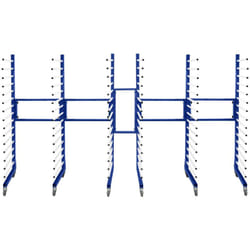 Monster Shop - Carrello di asciugatura a spruzzo combinato x 3 Connettori con 4 ruote resistenti a 360 gradi Mobile 15 livelli per scaffale 25 kg per