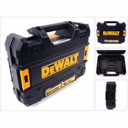 Contenuto della confezione: - 1x DeWalt TSTAK Custodia per avvitatore a batteria DCD Descrizione del prodotto: Dewalt ci offr ...