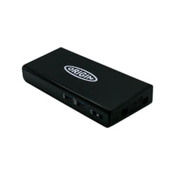 Origin Storage Y4H06AA-OS replicatore di porte e docking station per laptop USB 3.2 Gen 1 (3.1 Gen 1) Type-A Nero