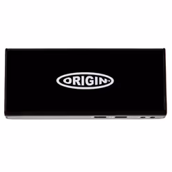 Origin Storage Y4H06ET-OS replicatore di porte e docking station per laptop USB 3.2 Gen 1 (3.1 Gen 1) Type-A Nero