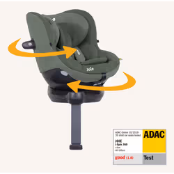 Joie i-Spin 360 Seggiolino per Automobile 0+/1 (0 - 18 kg; 0 - 4 anni) Verde - Vista aggiuntiva 2