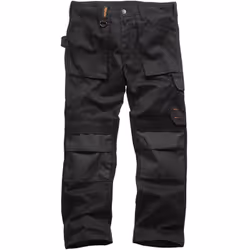 Pantaloni da lavoro a vestibilità regolare in poliestere e cotone da fonti sostenibili per garantire comfort e prestazioni pe ...
