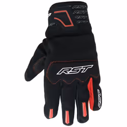 RST Rider Guanti da moto, nero-rosso, dimensione S per uomo