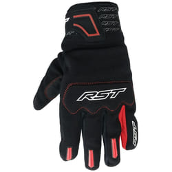 RST Rider Guanti da moto, nero-rosso, dimensione L per uomo