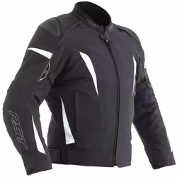 RST GT Giacca tessile da donna, nero-bianco, dimensione L per donne - Vista aggiuntiva 2
