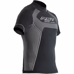 RST Tech X Camicia tecnica, nero-grigio, dimensione S M per uomo