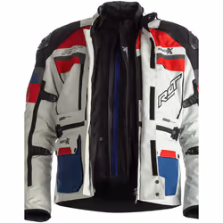 RST Adventure-X Airbag Giacca Tessile Moto, bianco-rosso-blu, dimensione M per uomo - Vista aggiuntiva 7