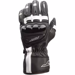 RST Pilot Guanti da moto, nero-bianco, dimensione 2XL per uomo