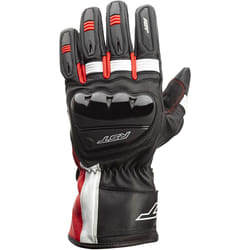 RST Pilot Guanti da moto, nero-bianco-rosso, dimensione S per uomo