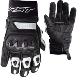 RST Freestyle II Guanti da moto, nero-bianco, dimensione L per uomo